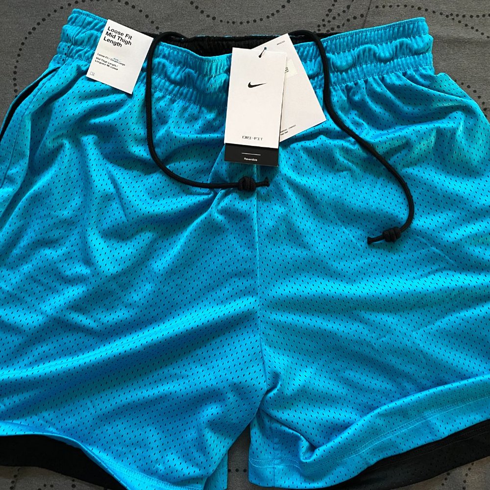 NIKE SPACE JAM REVERSIBLE BASKETBALL SHORTS MEN $60 - Picture 3 of 6